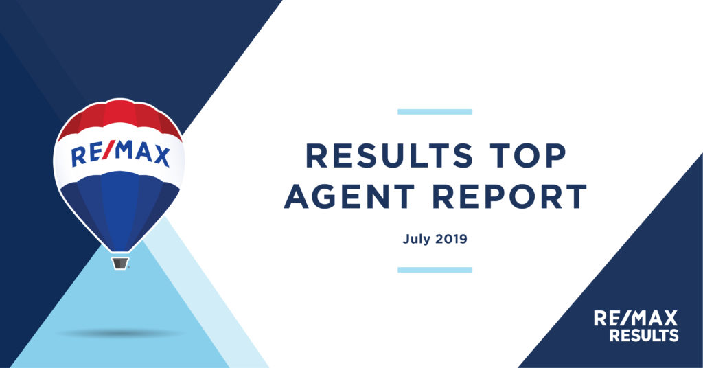 July 2019 - Results Top Agent Report