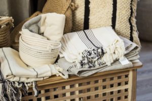Moving in the fall: packing blankets